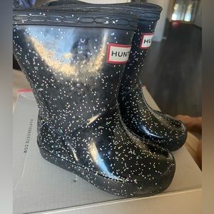 K FRST CLASSIC GIANT GLITTER black rain boots